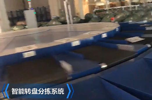 智能轉(zhuǎn)盤(pán)分揀系統(tǒng)視頻